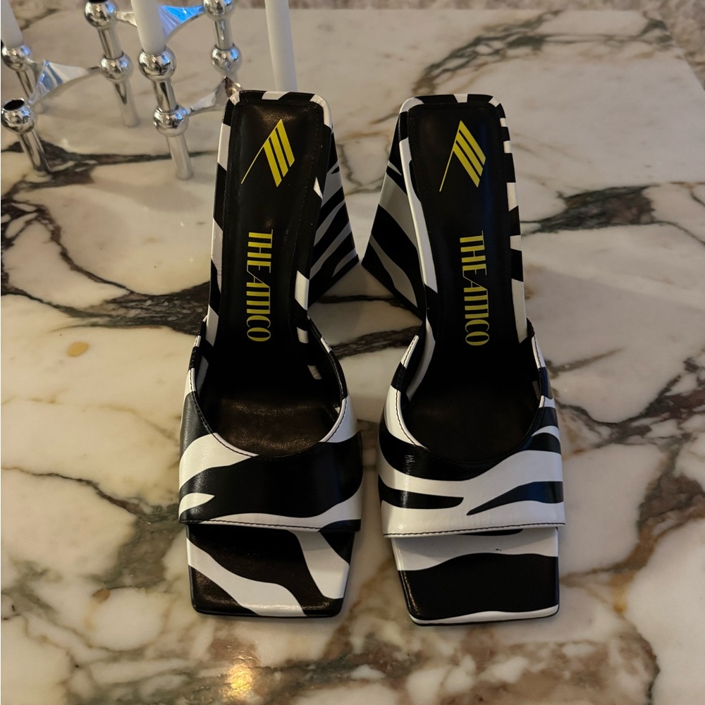 Zebra The Attico Heel
